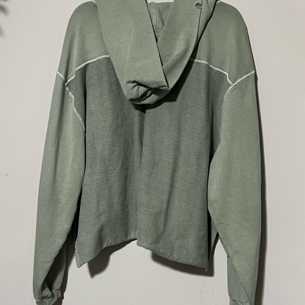 Chelsea DeBoer by Lily & Lottie Distressed Green Hoodie